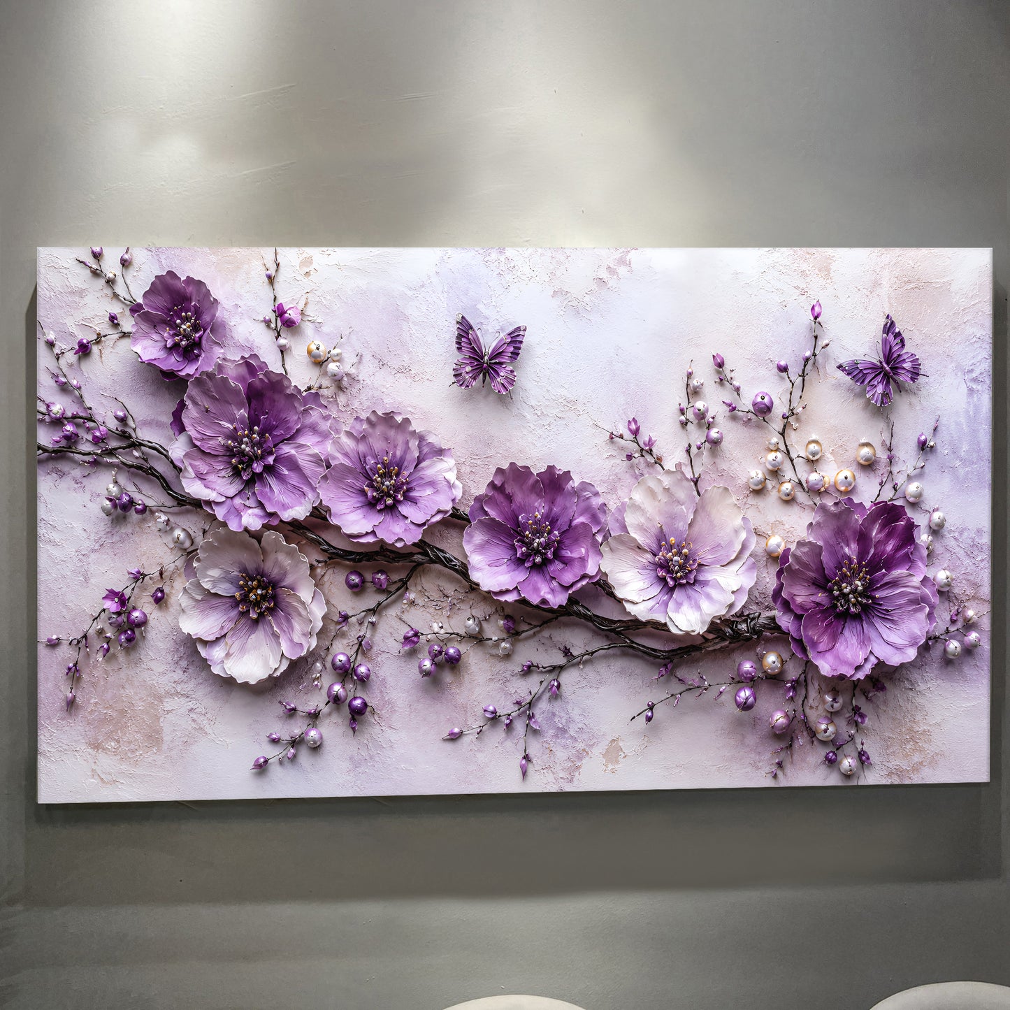 Purple Blossom Serenity