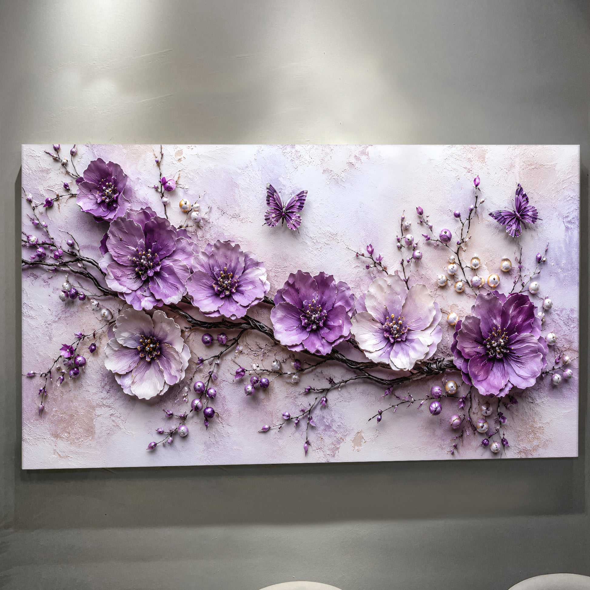 Purple Blossom Serenity
