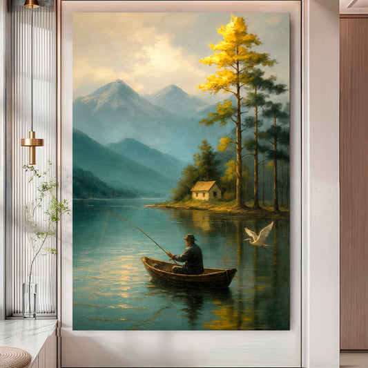 A Quiet Catch Wall Art