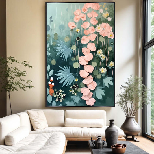 Secret Garden Impasto Wall Art II