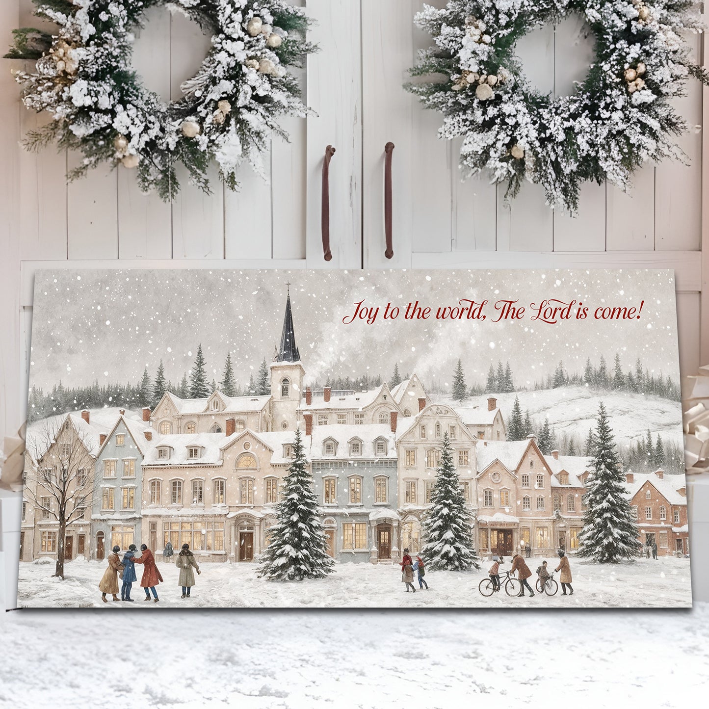 Joy To the World Christmas Wall Sign