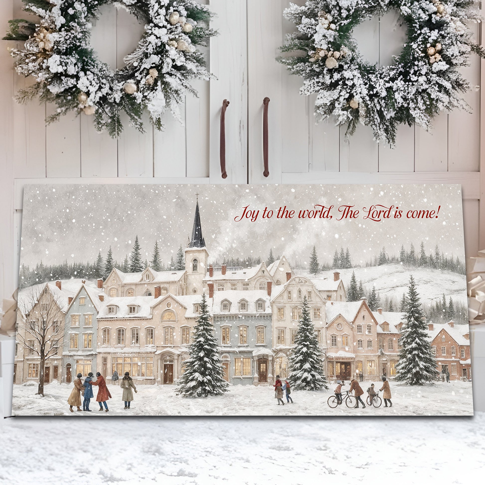 Joy To the World Christmas Wall Sign