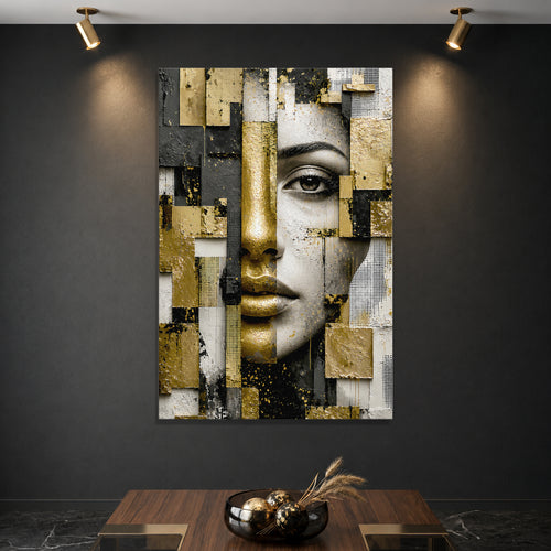 Abstract Geometric Portrait