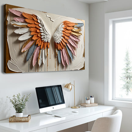 Angelic Wings Wall Art