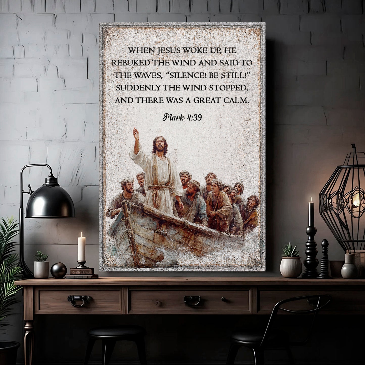 Mark 4:39 - The Great Calm Faith Sign