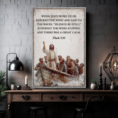 Mark 4:39 - The Great Calm Faith Sign