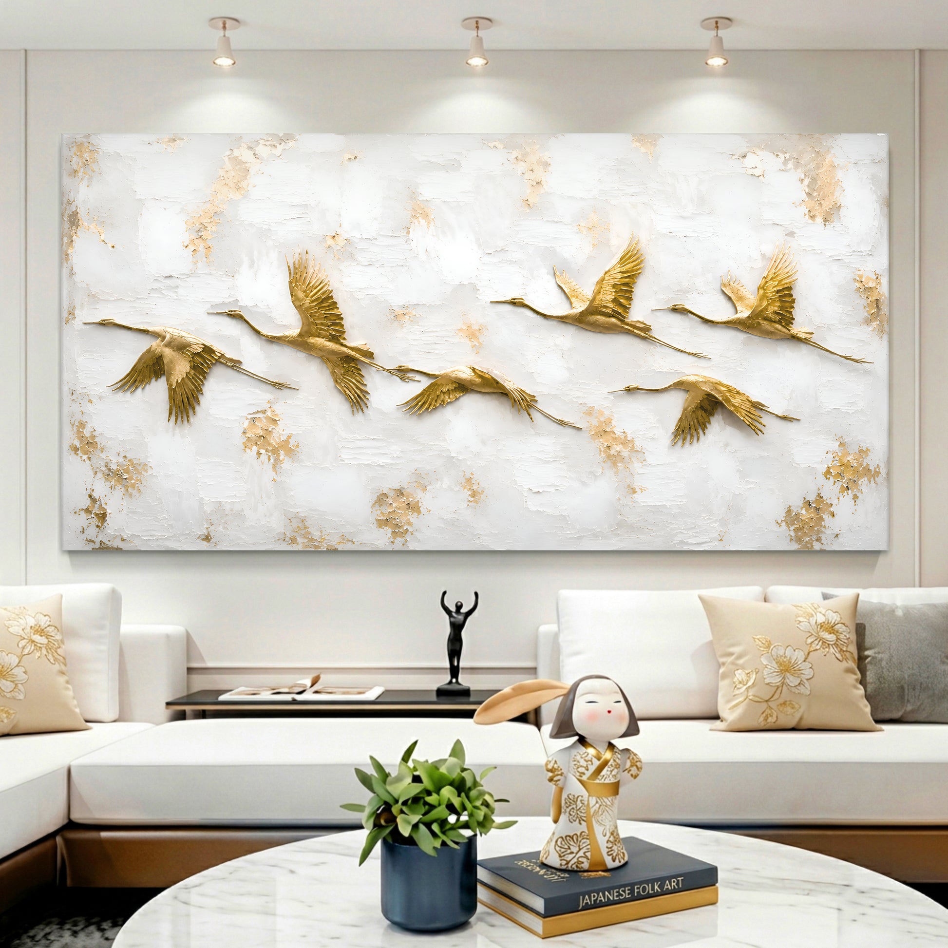 Golden Flight of Elegance