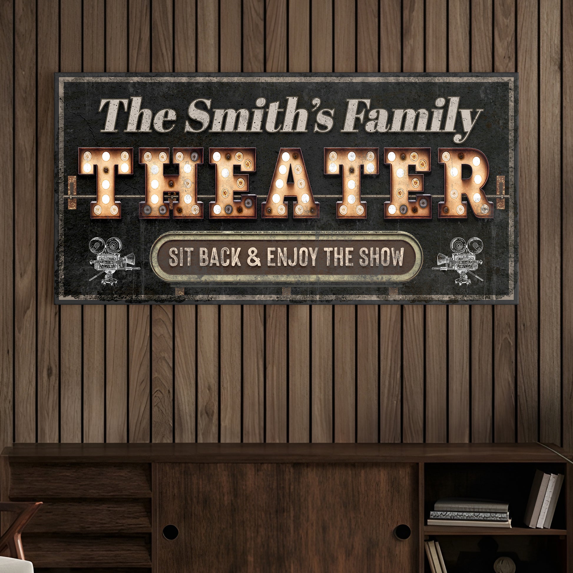 Theater Sign VIII - Image by Tailored Canvases