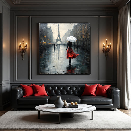 Paris Stroll Painting Wall Art