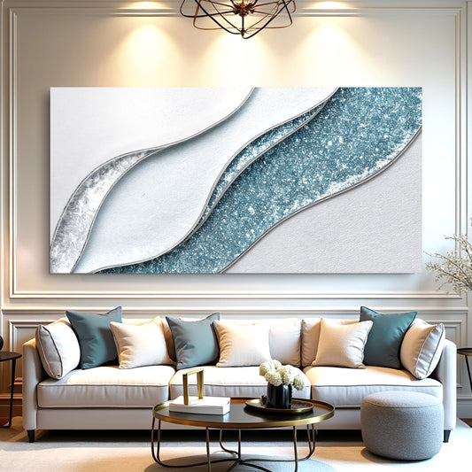 Lighter Waves Wall Art