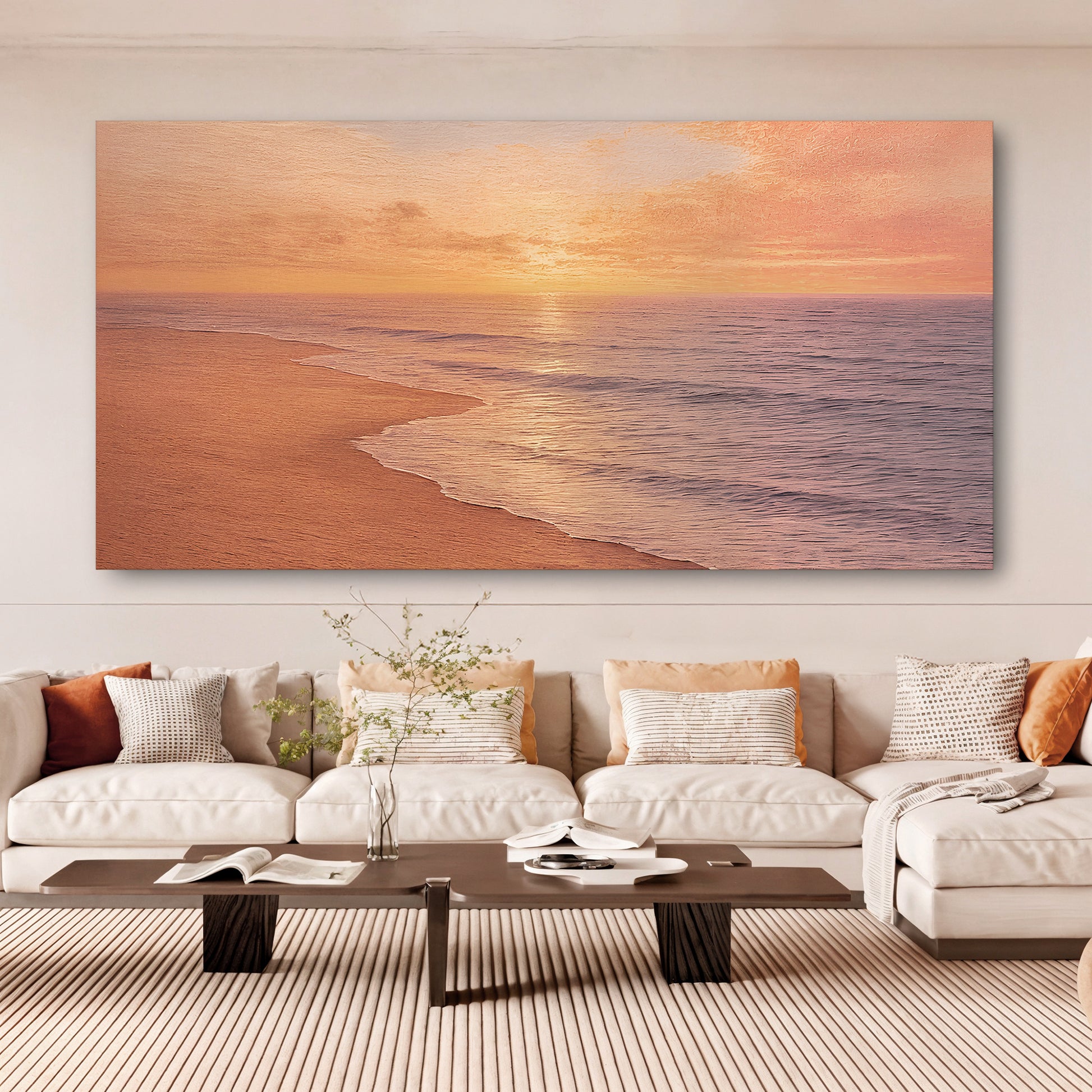Beach Shoreline Coastal Wall Art IX