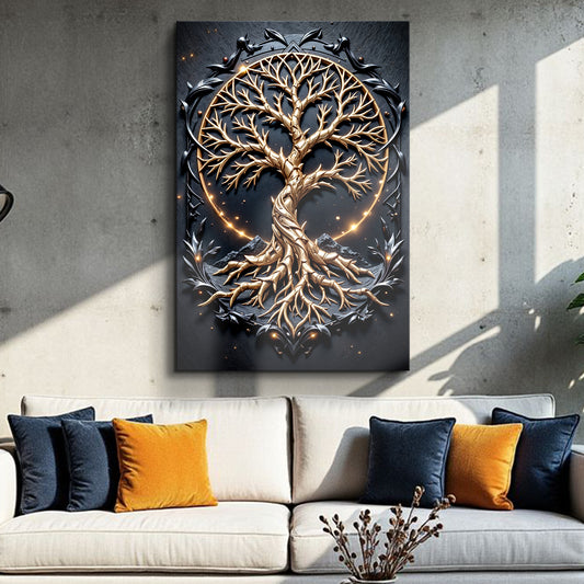 3D Celtic Tree of Life Wall Art II