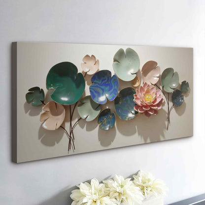Lotus Leaf Abstract Wall Art VI