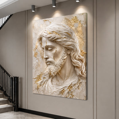 Ivory Jesus Portrait