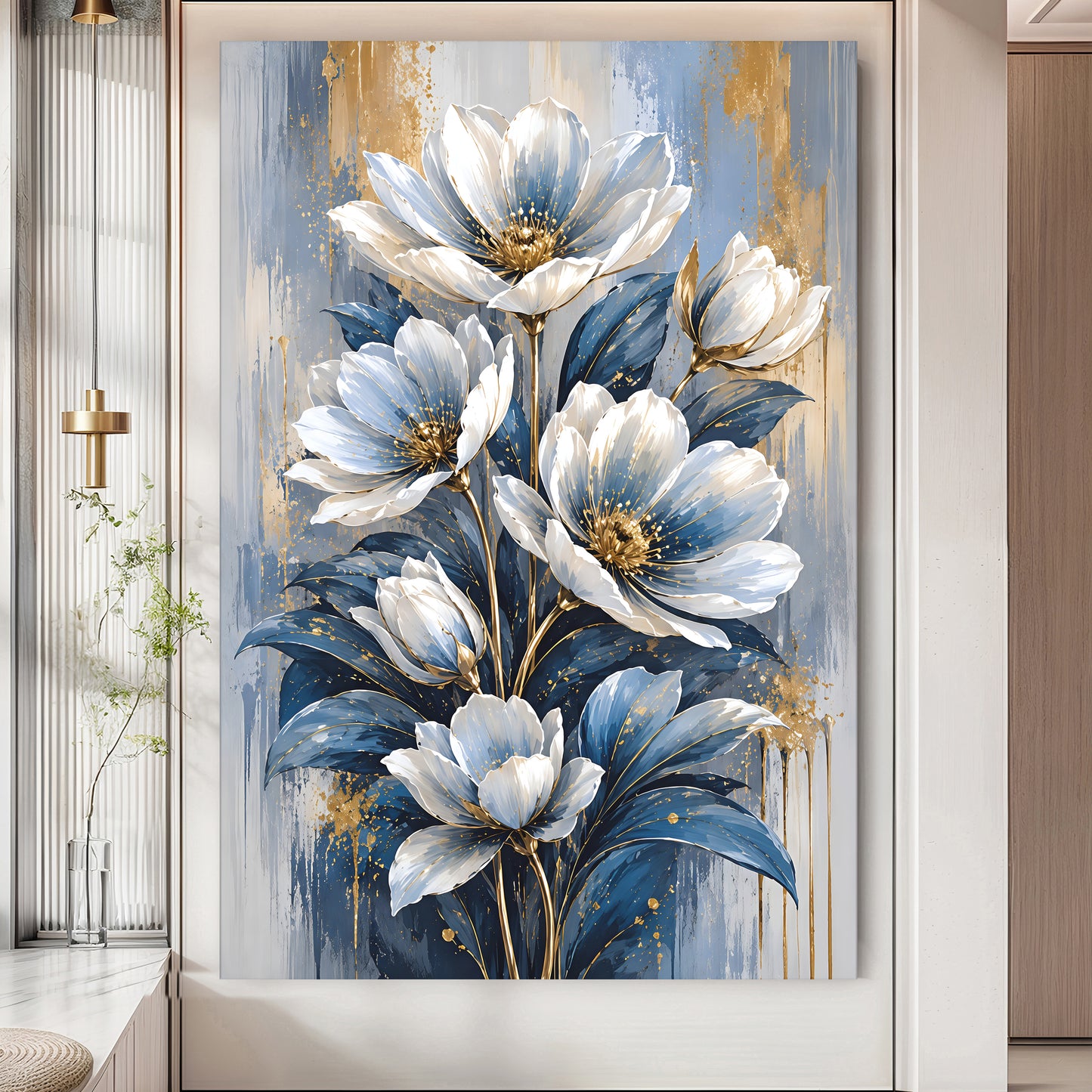 Blue Floral