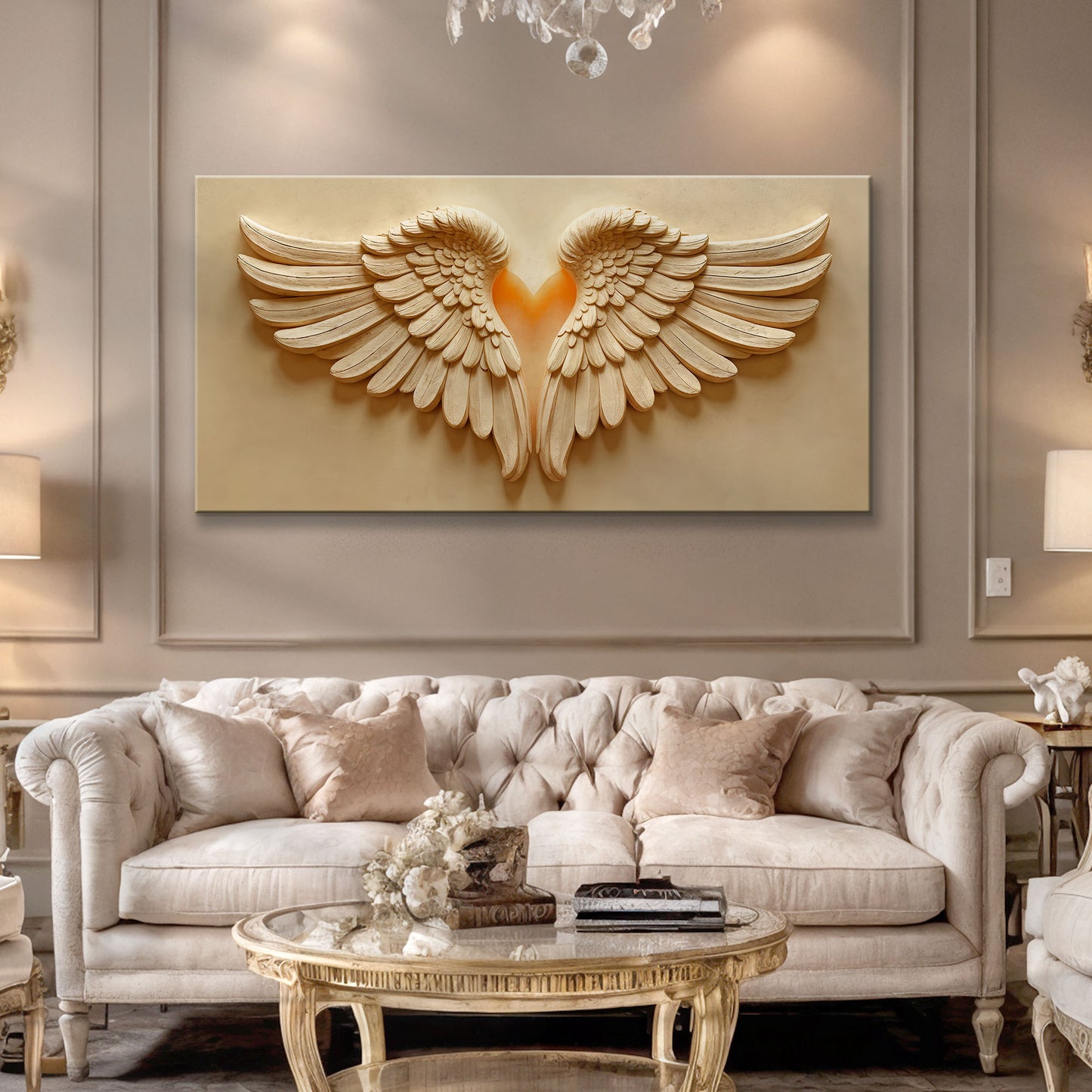 Wings Of Devotion Wall Art