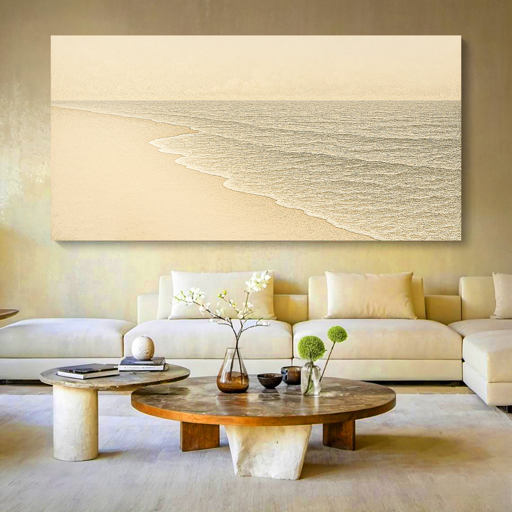 Beach Shoreline Coastal Wall Art III
