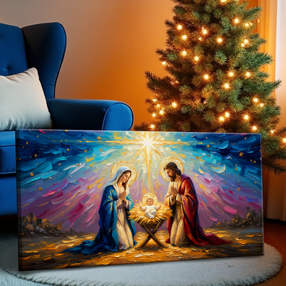 The Holy Night Christmas Wall Art