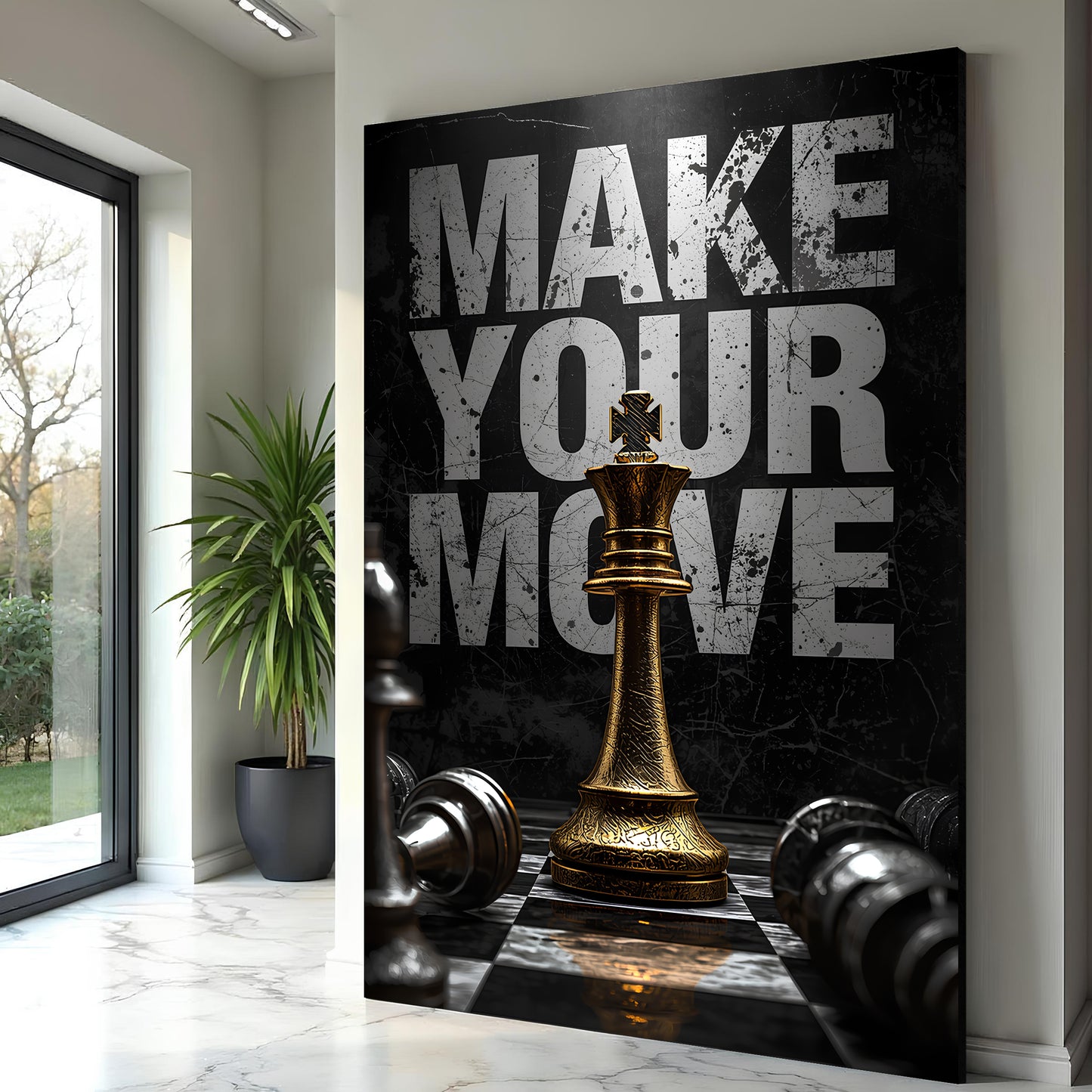 Make Your Move Motivational Wall Sign