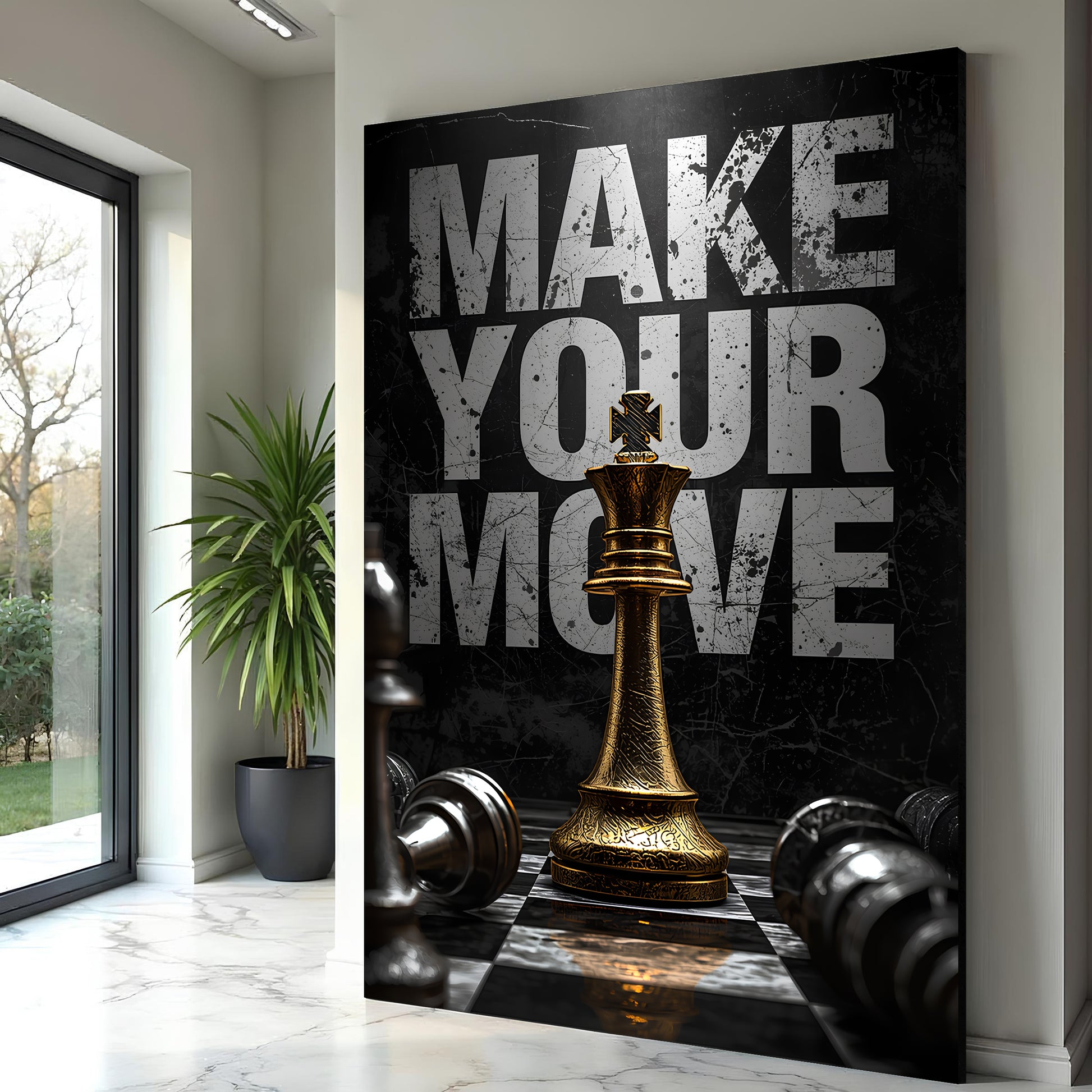 Make Your Move Motivational Wall Sign