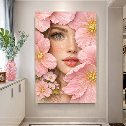 Hidden In Bloom Wall Art