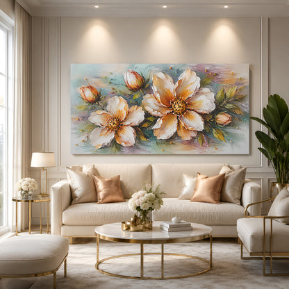 Golden Bloom Serenity