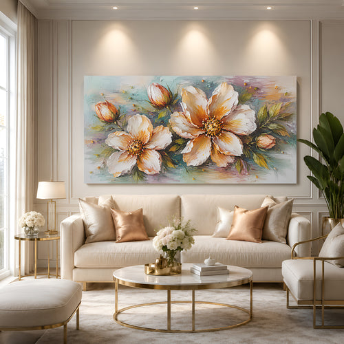 Golden Bloom Serenity