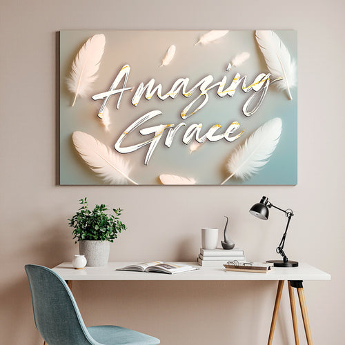 Amazing Grace Faith Wall Sign