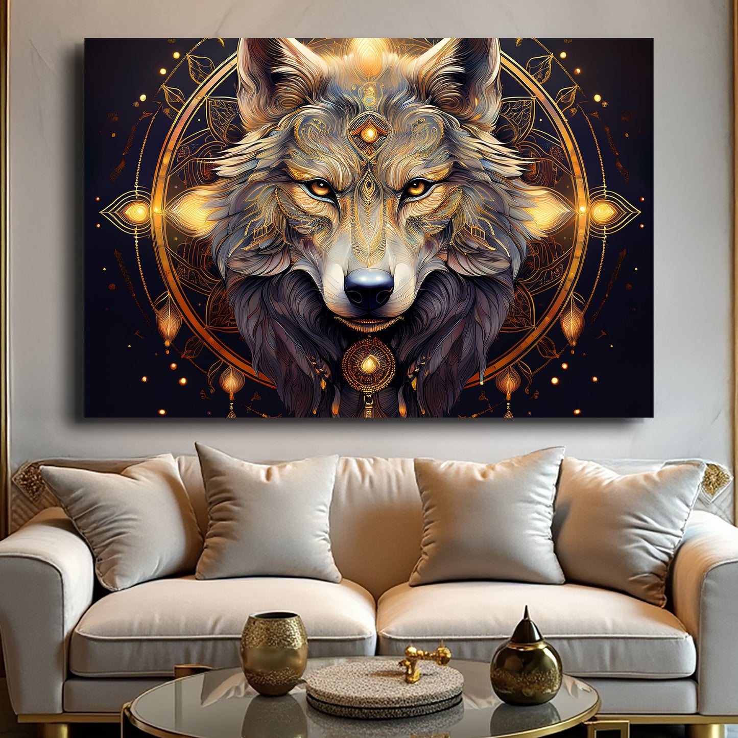 Wolf Head Wall Art