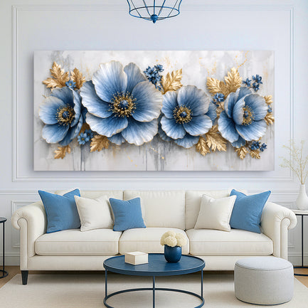 Azure Blossom Symphony