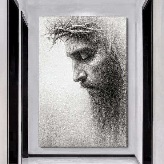Jesus Crown of Thorns Faith Wall Art