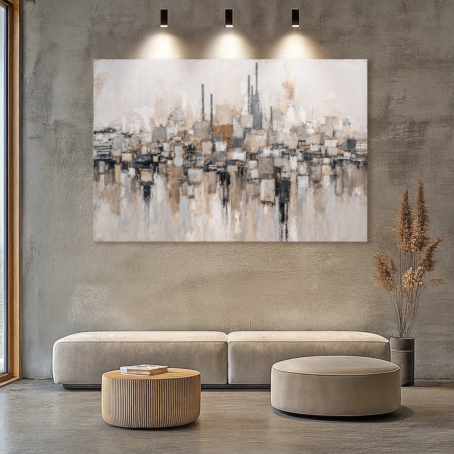 Urban Reflections Abstract Wall Art