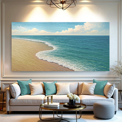 Beach Shoreline Coastal Wall Art XI