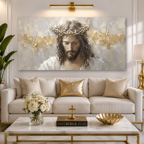 Golden Grace of Christ Wall Art
