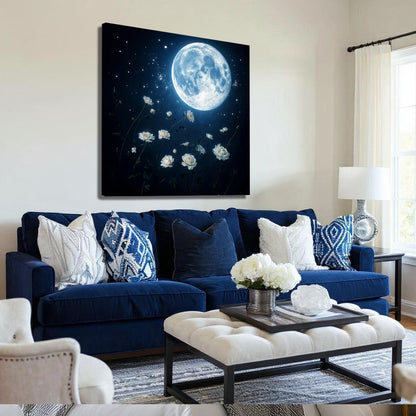 Lunar Canvas Wall Art