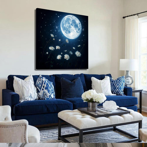 Lunar Canvas Wall Art