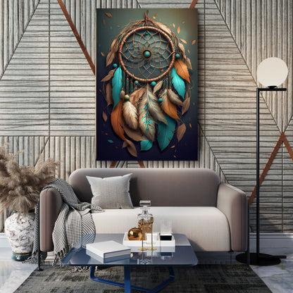 3D Whispering Feathers Wall Art IV