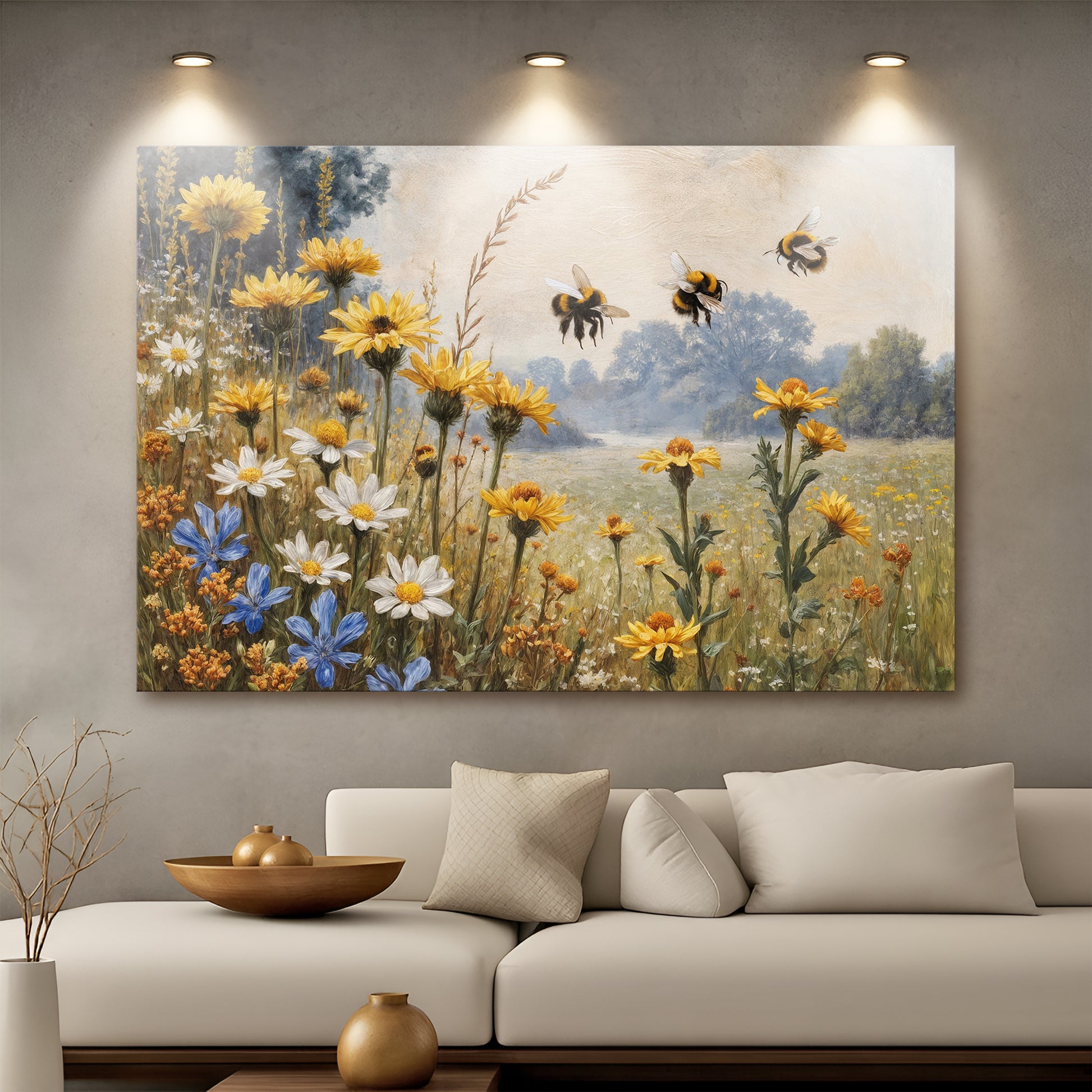 Vintage Wildflowers Wall Art