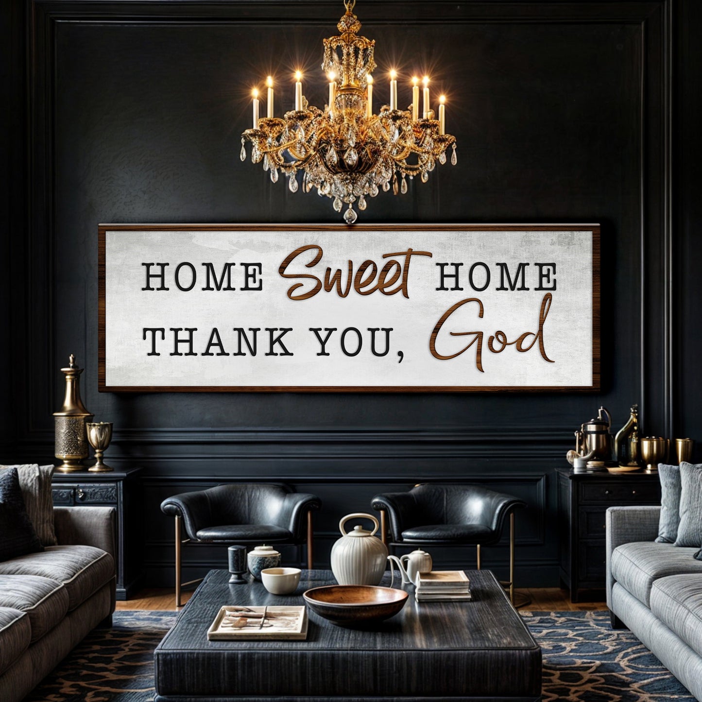 Home Sweet Home Faith Sign