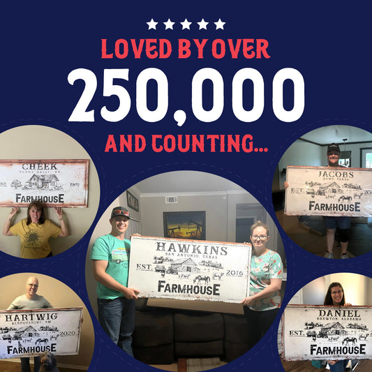 Rustic Farmhouse Sign