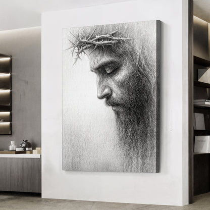 Jesus Crown of Thorns Faith Wall Art