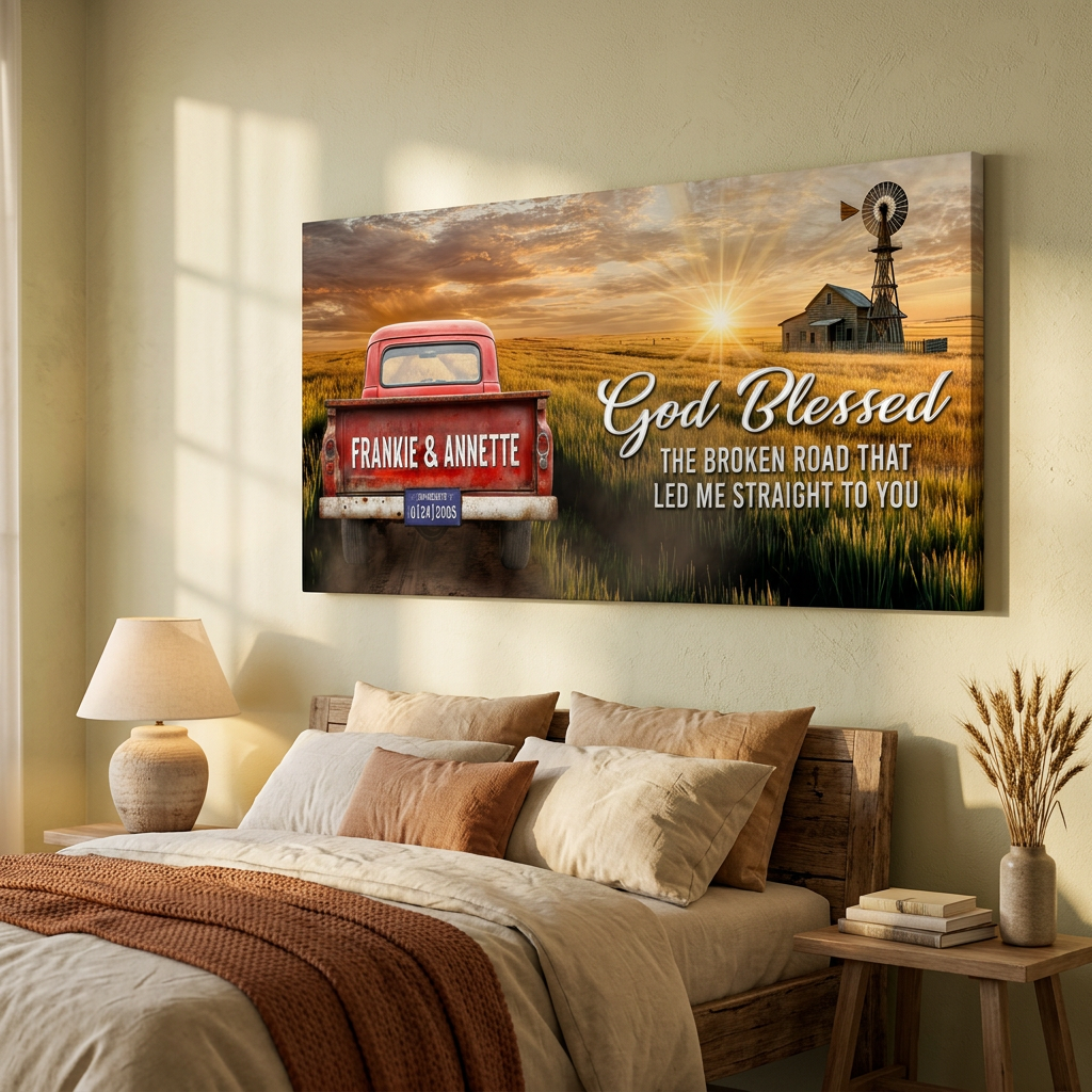 God Bless the Broken Road That Led Me to You Sign test