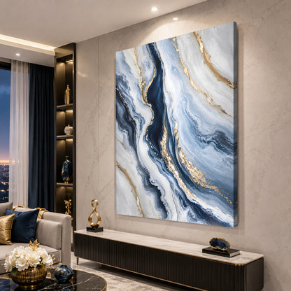 Azure Gold Cascade