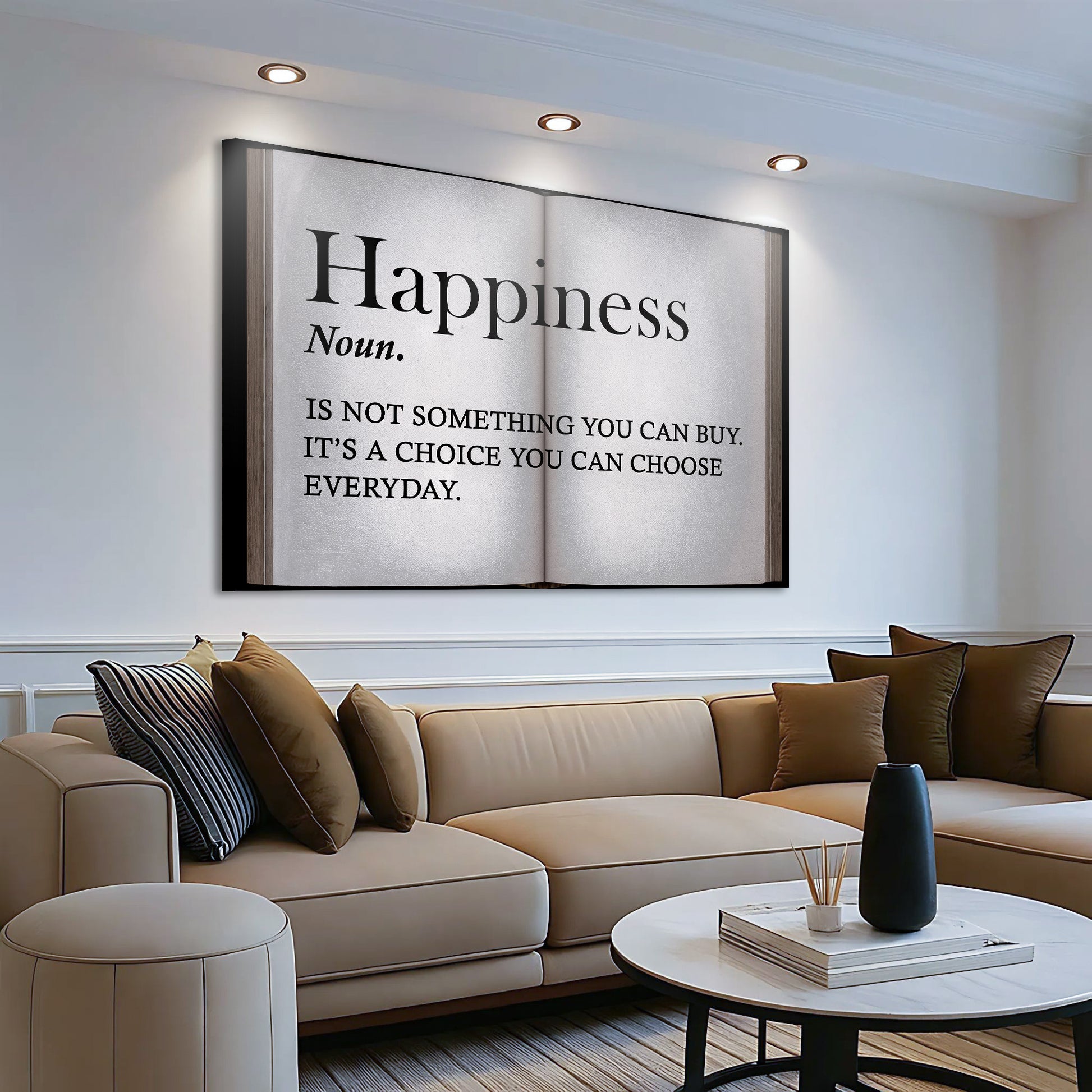 Happiness Is A Choice Wall Sign