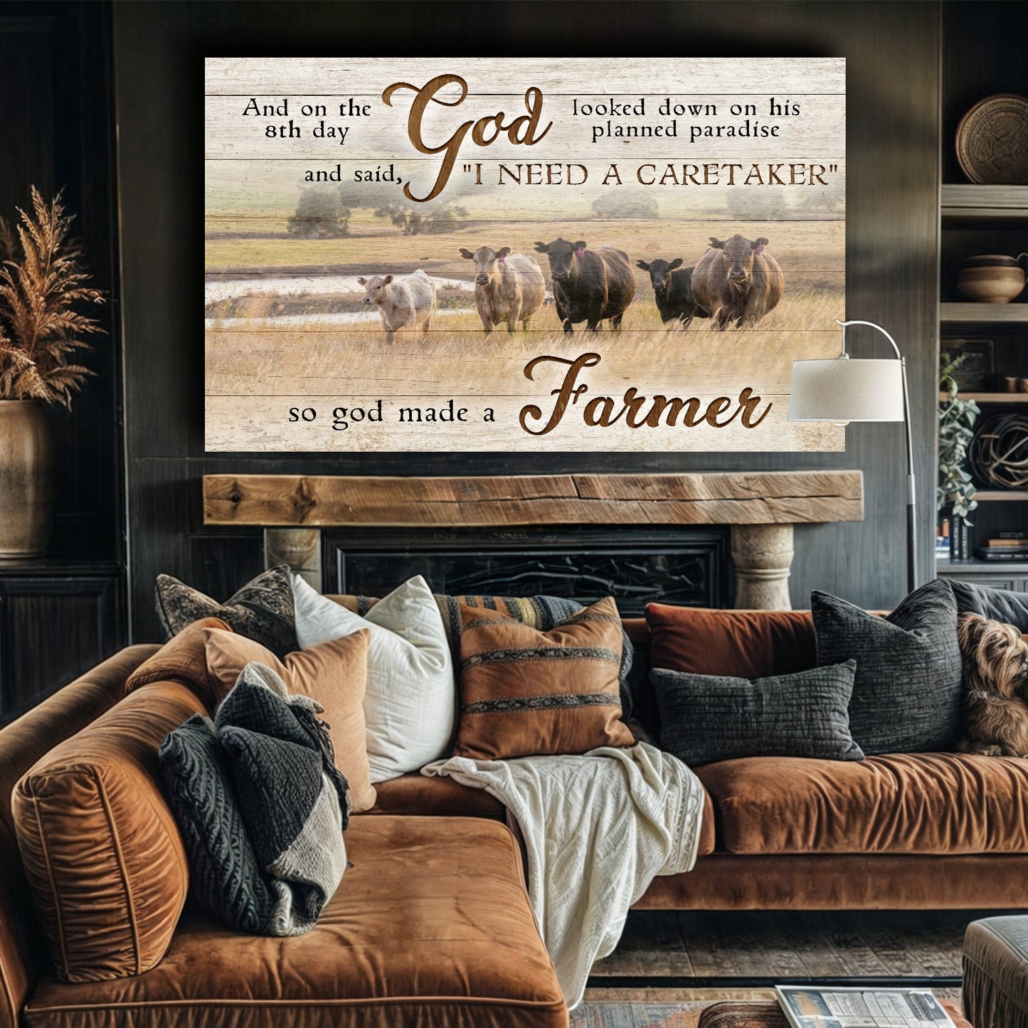 On The 8th Day God Made A Farmer Sign III