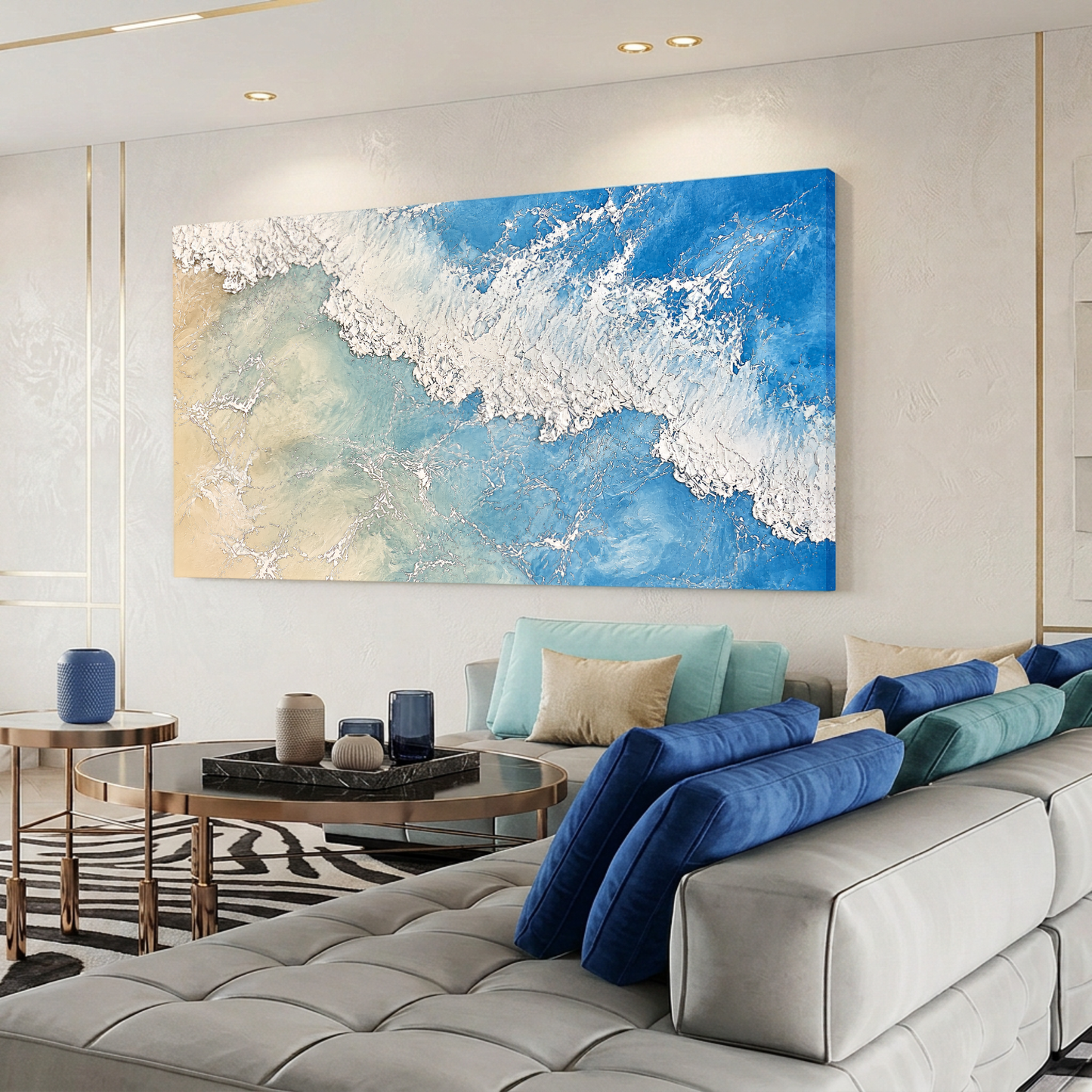 Coastal Horizon Abstract