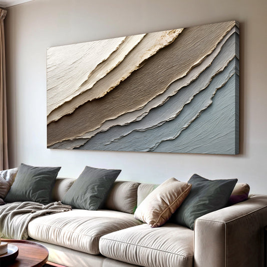 Abstract Earth Tones Wall Art