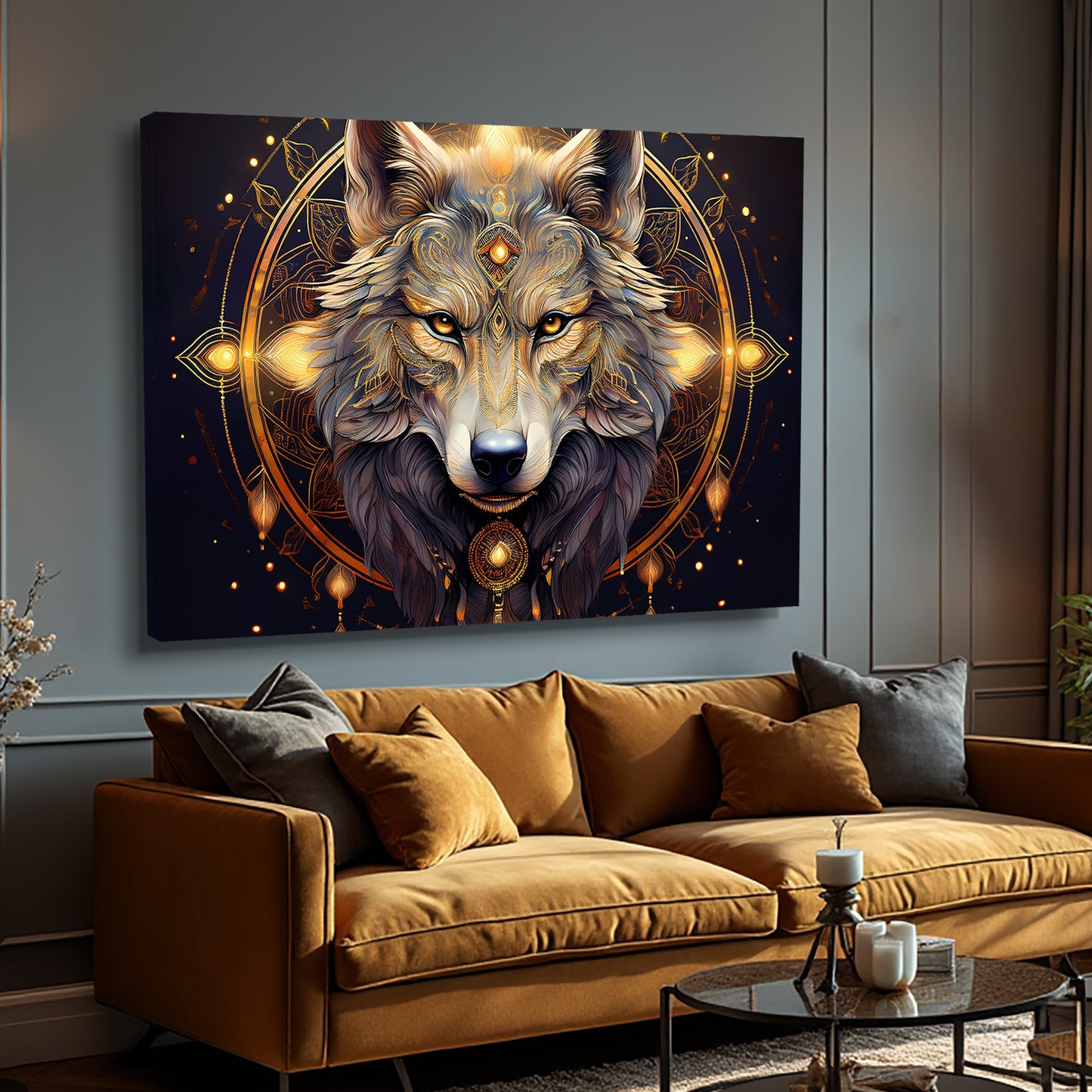 Wolf Head Wall Art