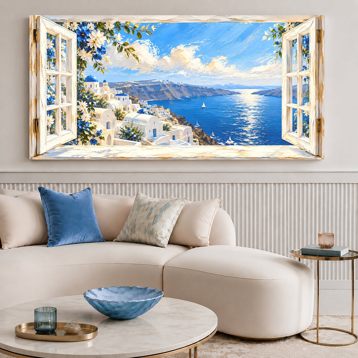 Open Window Sea View