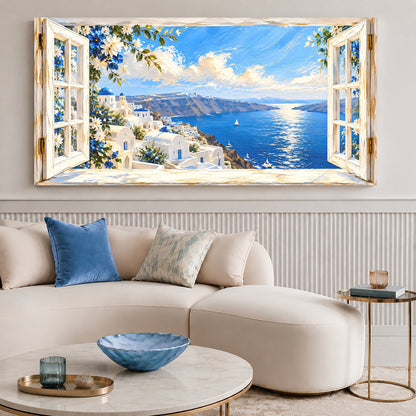 Open Window Sea View